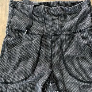 lululemon athletica Black and Gray Pants
